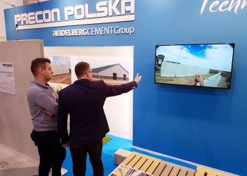Precon Polska producent prefabrykatów betonowych dla budownictwa rolniczego na targach Ferma 2018 w Łodzi