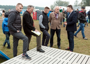 Precon Polska na targach rolniczych Agro Show 2017 w Bednarach zaprezentowała prefabrykaty betonowe: podłogi rusztowe dla trzody i bydła, legowiska i silosy na kiszonki